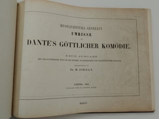 Item #26779 Buonaventura Genelli's Umrisse Zu Dante's Göttlicher Komödie : Neue Ausgabe...