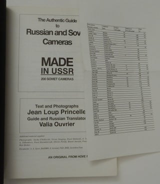 The Authentic Guide to Russian and Soviet Cameras: Made in USSR : 200 Soviet Cameras