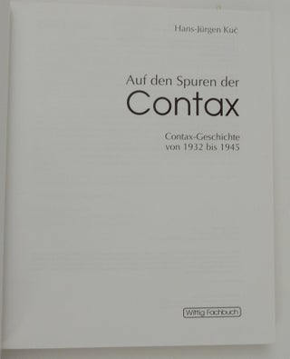Auf Den Spuren Der Contax Contax-Geschichte von 1932 Bis 1945