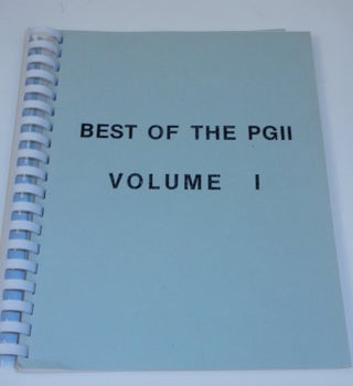 Item #26943 Best of the PGII Volume I