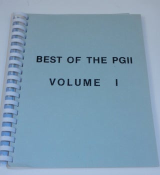 Item #26943 Best of the PGII Volume I