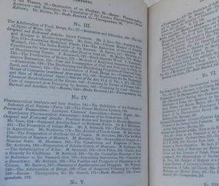 Pharmaceutical Journal and Transactions. Volume XV. 1855-56.
