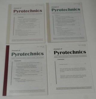 Journal of Pyrotechnics - Issues 1-22 complete including the Issue 11 correction