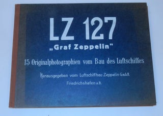 Item #27028 LZ 127 "Graf Zeppelin". 15 Original Photographien vom Bau des Luftschiffes....