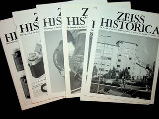Journal of the Zeiss Historica Society, complete run from Volume 3, No 1 Spring 1981 through Volume 28, No 1, Spring 2006, a total of 51 issues