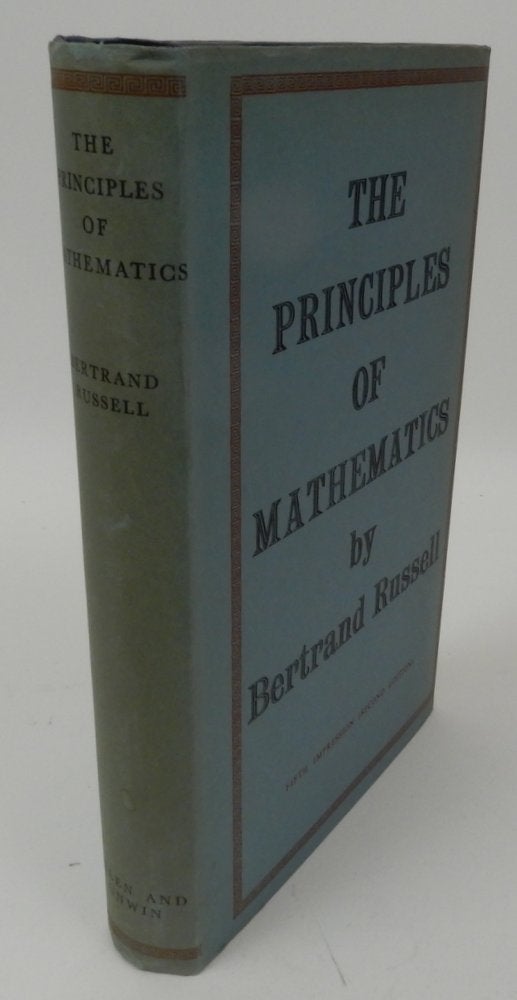 The Principles Of Mathematics | Bertrand Russell | Later Printing