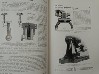 Parts 1 & 2 Catalogue of Microscopes and Accessories manufactured and supplied by W. Watson & Sons Ltd. ... Thirty-third edition. 1928 [ 33rd ]