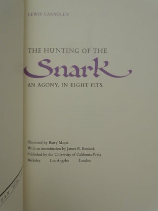 The Hunting of the Snark An Agony, In Eight Fits