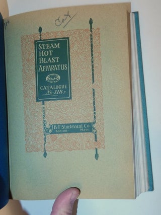 Substantial Collection of B. F. Sturtevant Co. Catalogues, Bulletins, and Application Notes