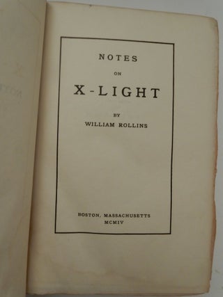 Notes on X-LIGHT