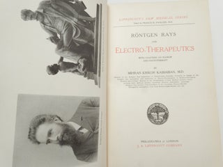 Item #27280 Röntgen [ Roentgen ] Rays and Electro-Therapeutics with Chapters on Radium and...