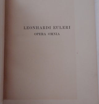 Commentationes analyticae ad theoriam integralium ellipticorum pertinentes Volume Prius