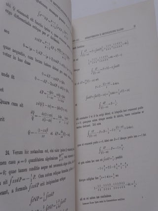 Commentationes analyticae ad theoriam integralium ellipticorum pertinentes Volume Prius