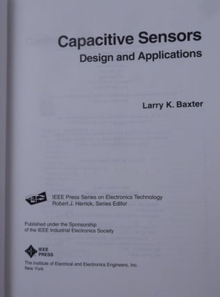 Capacitive Sensors Design and Applications