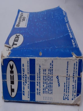 TEK Bearings '80 "The Blue Book of Bearings" TEK Catalog '80