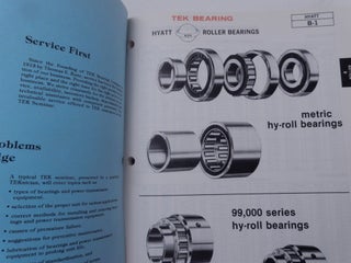 TEK Bearings '80 "The Blue Book of Bearings" TEK Catalog '80