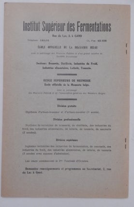 Annales de la Societe Des Brasseurs ... Tome 43 - 1934 - No 12 - Decembre 1934