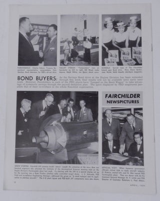 The Fairchilder ... published monthly for employees of the Engine Division and Guided Missiles Division of the Fairchild Engine and Airplane Corporation ... Volume 3, Number 8 April 1954