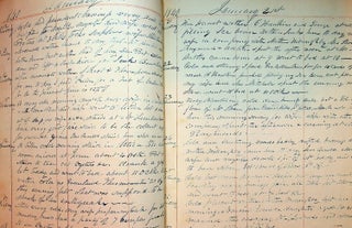 Manuscript daybook of William S. Benchley of Newport, NY, Aug 1st, 1839 through April 5, 1845