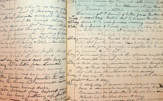 Manuscript daybook of William S. Benchley of Newport, NY, Aug 1st, 1839 through April 5, 1845