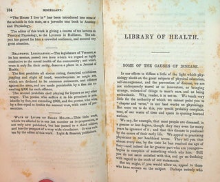 The LIBRARY of HEALTH, and Teacher on the Human Constitution ... Vol I.