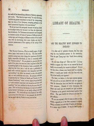 The LIBRARY of HEALTH, and Teacher on the Human Constitution ... Vol I.