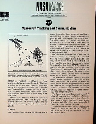 Item #27505 Spacecraft Tracking and Communication. National Aeronautics, Space Administration, NASA