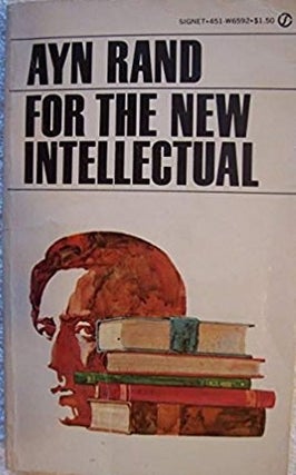 Original cover illustration art for SIGNET publication of Ayn Rand's "For the New Intellectual"