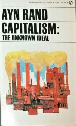 Original cover illustration art for SIGNET publication of Ayn Rand's "Capitalism : the Unknown Ideal"