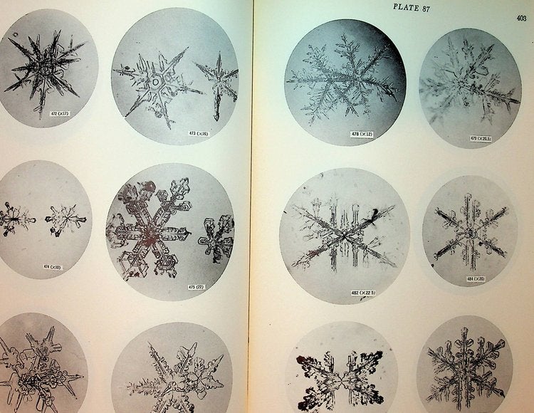 Snow Crystals Natural and Artificial | Ukichiro Nakaya | First Edition