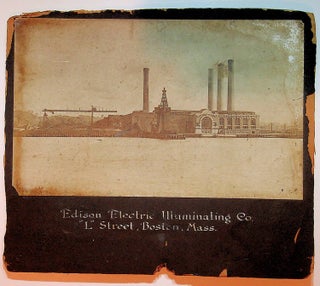 Item #27578 Photograph of the Edison Electric Illuminating Co, 'L' Street, Boston, Mass. unknown