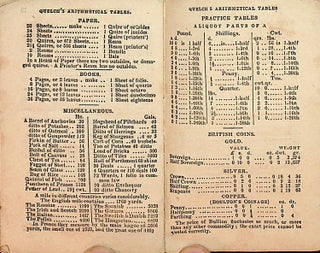 Quelch's Complete Arithmetical Tables, with the New Standard Weights and Measures.
