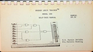 Item #27603 Broder Logic Trainer Model 100 Self-Pace Manual. Inc L. J. Broder Enterprises