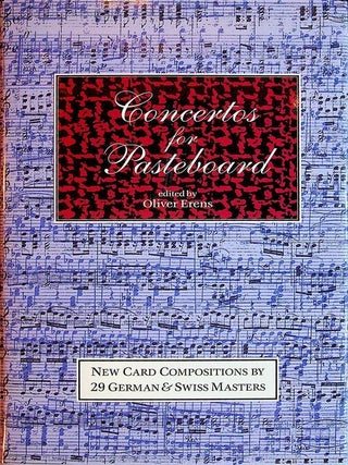 Item #27633 Concertos for Pasteboard. Oliver Erens
