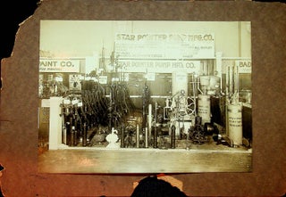 Item #27642 [Photograph] Photograph of a trade show booth for Star Pointer Pump Mfg. Co. of...