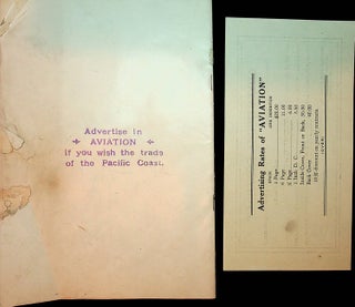Aviation Vol 1 No 1 January 1911 [ includes Official Report of Los Angeles Meet ]