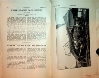 Aviation Vol 1 No 1 January 1911 [ includes Official Report of Los Angeles Meet ]