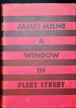 Item #27689 A Window in Fleet Street. James Milne