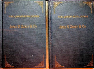Item #27738 The Queen Catalogues Volumes I and II. James W. Queen, Co, Deborah Jean Warner,...