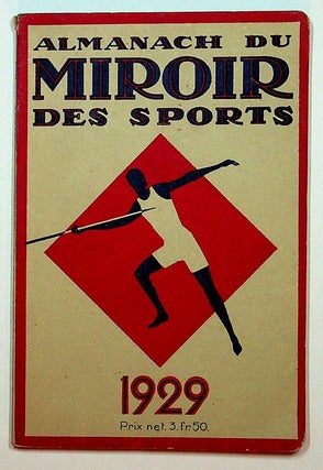 Item #27807 ALMANACH du MIROIR des SPORTS 1929