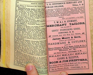 The New Hampshire Register, Farmers' Almanac, and Business Directory, for 1881