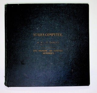 Stadia Computer [ cover title ] Cox's Stadia Computer [ volvelle title ]
