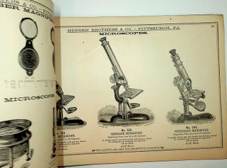 Heeren Bro's & Co. Illustrated Catalogue of Optical Goods, Watchmakers & Jewelers : Tools, Materials and Supplies, also Price List of American Movements and Cases