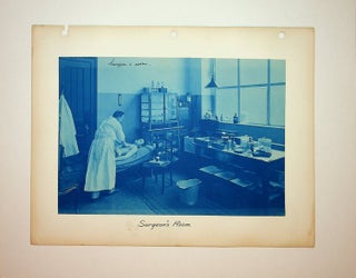 Item #27978 [Photograph, cyanotype] "Surgeon's Room"
