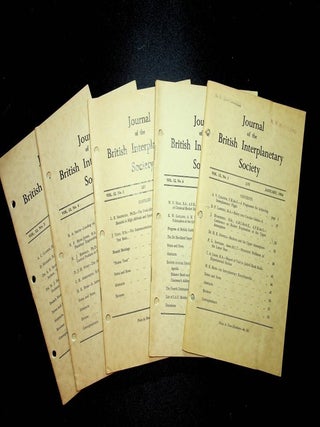 Journal of the British Interplanetary Society - a partial run 1948-1955 (28 issues)