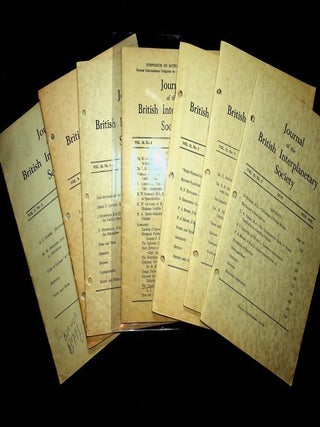Journal of the British Interplanetary Society - a partial run 1948-1955 (28 issues)