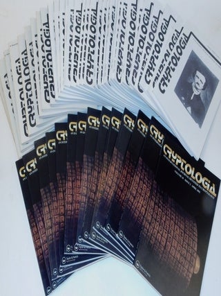 Item #28011 Cryptologia, A Quarterly Journal Devoted to Cryptology. 46 issues plus index issue...