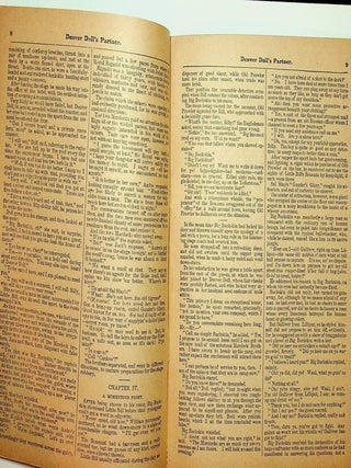 Denver Doll's Partner WITH Denver Doll as Detective - together two Deadwood Dick Library pulps