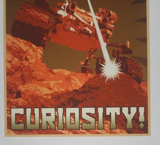 [ MARS exploration poster ] "Insatiable Curiosity!"