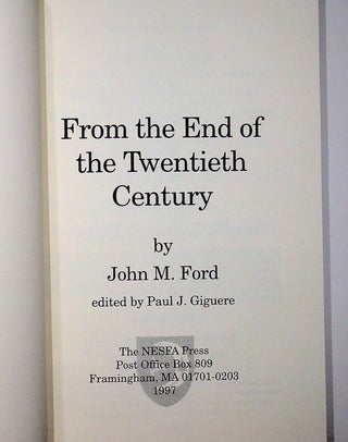 From the End of the Twentieth Century